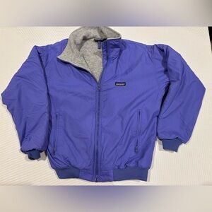 VINTAGE Lavender Patagonia Bomber Jacket Fleece Lined